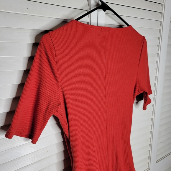 Urban Outfitters - Out from Under Lulu Plunging Tie-Front Bodysuit MEDIUM EUC UO - Picture 11 of 14